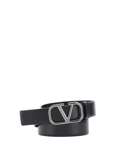 Shop Valentino Garavani Belts E Braces In Black