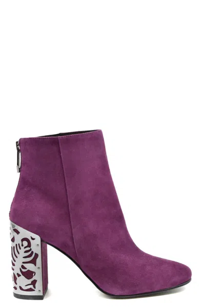 Shop What For Booties In Burgundy