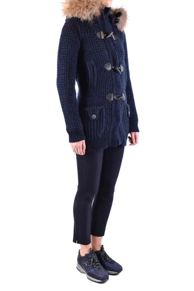 Bark Women's Blue Other Materials Outerwear Jacket In Blue