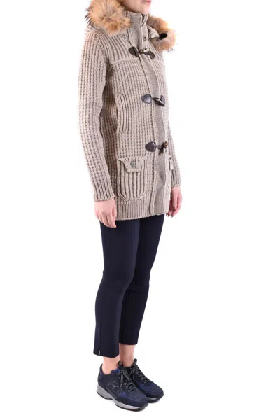 Bark Women's Beige Other Materials Outerwear Jacket In Sand