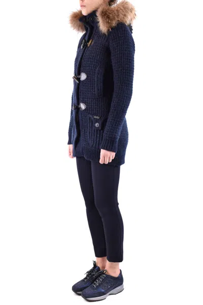Bark Women's Blue Other Materials Outerwear Jacket In Blue