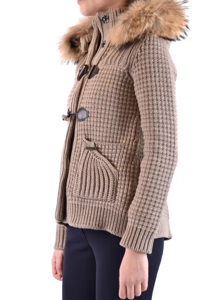 Bark Women's Beige Other Materials Outerwear Jacket In Sand
