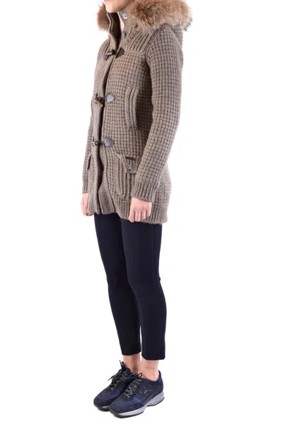 Bark Women's Beige Other Materials Outerwear Jacket In Gray