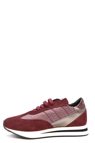 Borbonese Sneakers In Burgundy