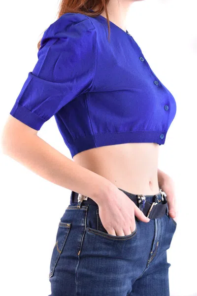 Boutique Moschino Cardigan In Blue