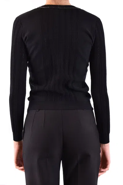 Boutique Moschino Women's Black Other Materials Cardigan In Black