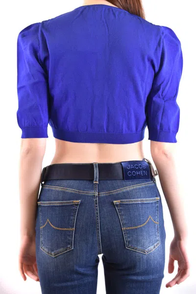 Boutique Moschino Cardigan In Blue