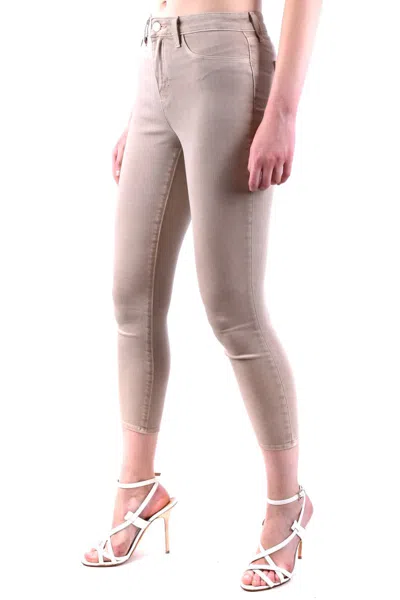 Shop L Agence L'agence Jeans In Beige