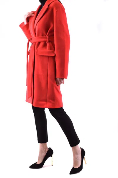 Shop Pinko Coats In Red