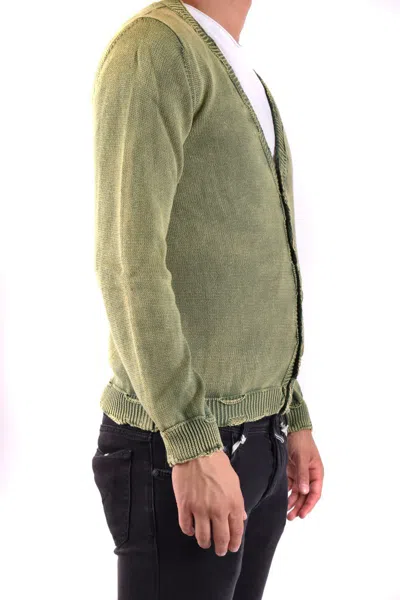 Shop Daniele Alessandrini Cardigan In Green