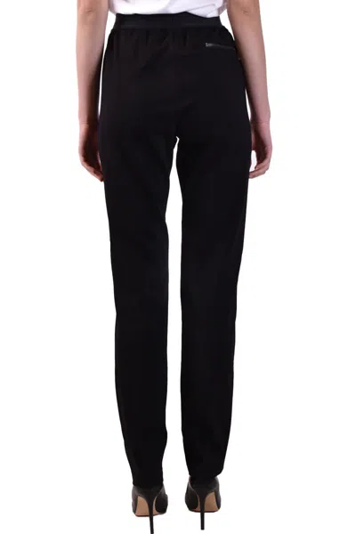 Dolce & Gabbana Black Dress Cropped Straight Straight Pants In Black
