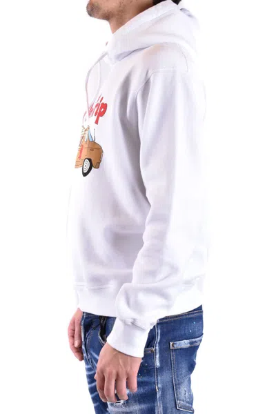 Shop Dsquared2 Sweatshirts In White