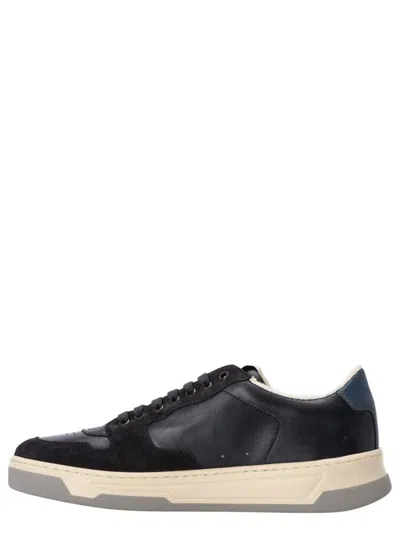 Hugo Boss Sneakers In Dark Blue