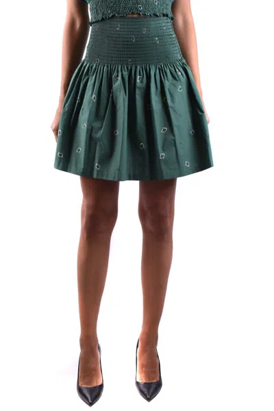 Shop Kenzo Skirts In Green