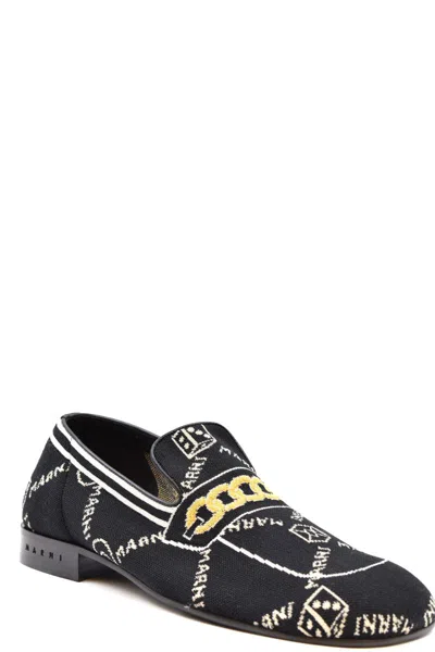 Marni Moccasins In Black