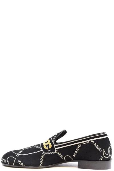 Marni Moccasins In Black