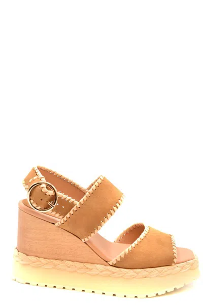 Paloma Barceló Sandalias - Camel In Cammello