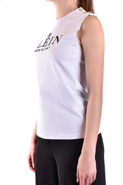 Shop Philipp Plein Tops In White