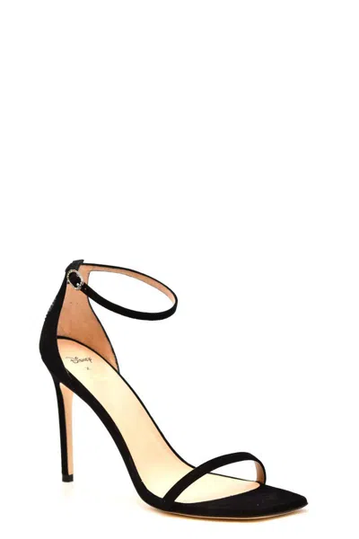 Stuart Weitzman Disney 100mm Crystal-embellished Sandals In Black