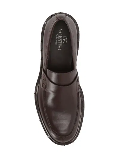 Shop Valentino Garavani Flat Shoes In Fondant