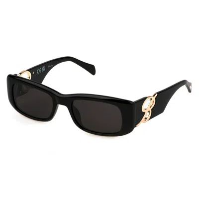 Shop Blumarine Sunglasses In Black