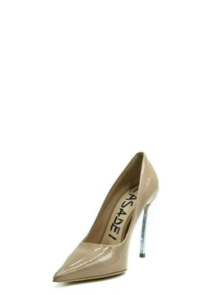 Shop Casadei High Heels In Beige