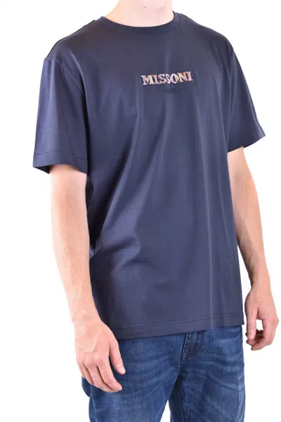 Shop Missoni T-shirts In Sky