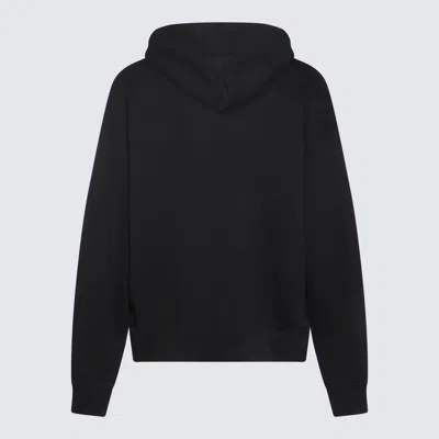 Shop Off-white Black Cotton Sweatshirt