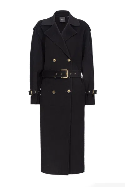 Shop Pinko Coats In Black