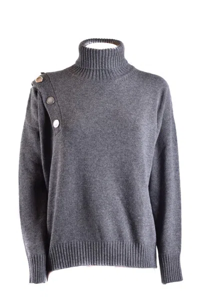 Shop Simona Corsellini Sweaters In Grey