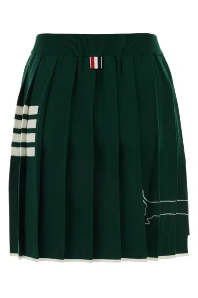 Shop Thom Browne Skirts In Dkgreen