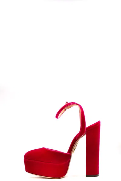 Aquazzura Heels In Fuchsia
