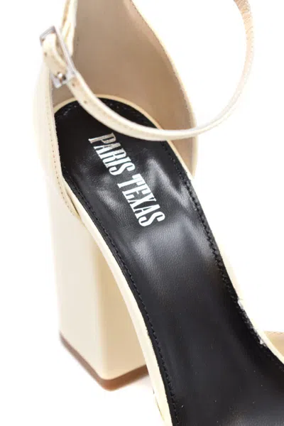 Paris Texas Sandalias - Crema In Beige