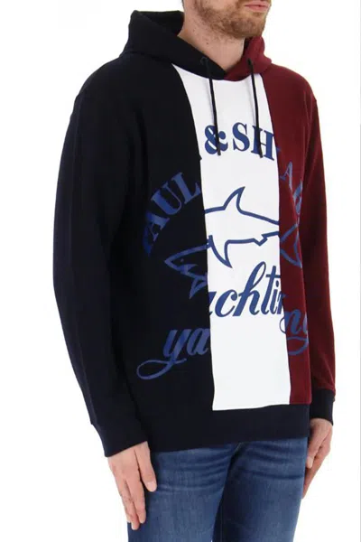 Paul & Shark Multicolor Cotton Sweatshirt In Multicolor