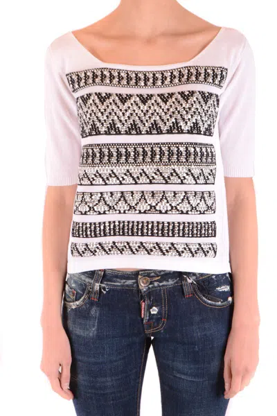D Exterior D.exterior Tshirt Short Sleeves In White