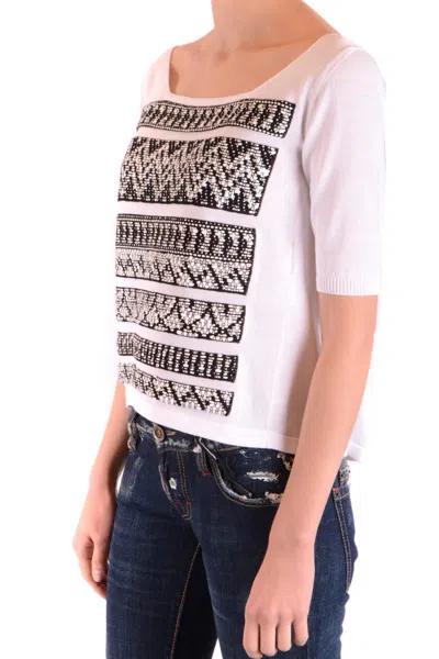 D Exterior D.exterior Tshirt Short Sleeves In White