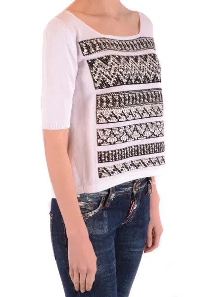 D Exterior D.exterior Tshirt Short Sleeves In White