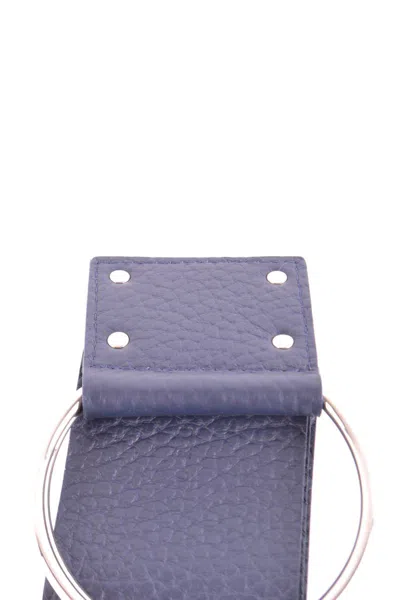Orciani Belts In Dark Blue