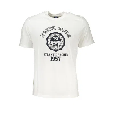 North Sails Cotton Men's T-shirt In White
