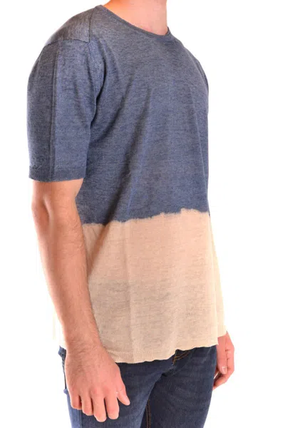 Messagerie Men's Blue Other Materials Sweater In Blue