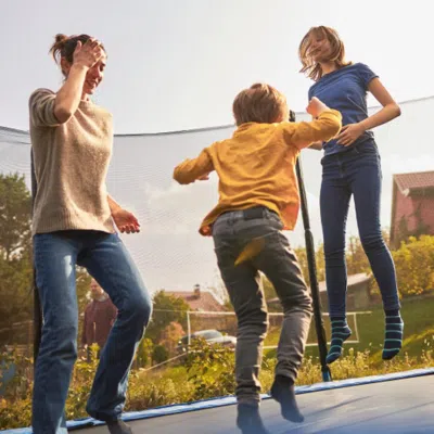 Hivvago Trampoline Safety Replacement Protection Enclosure Net-10 Ft