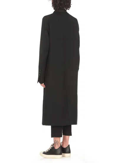 Shop Rick Owens Coats Black