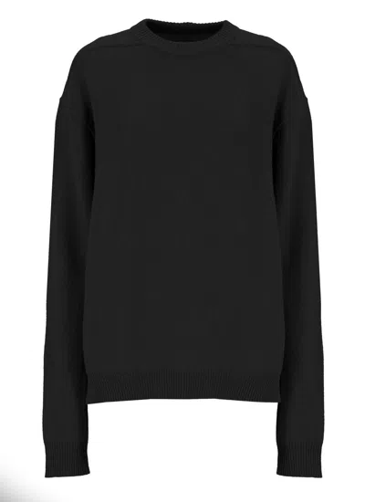 Shop Rick Owens Sweaters Black