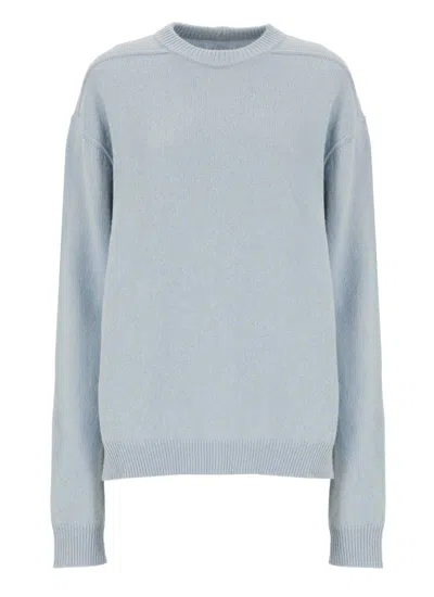 Shop Rick Owens Sweaters Blue