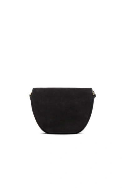 Shop Saint Laurent Y Studs Besace Bag In Black