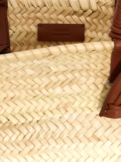 Alanui 'small Leaf Palm Icon' Tote Bag