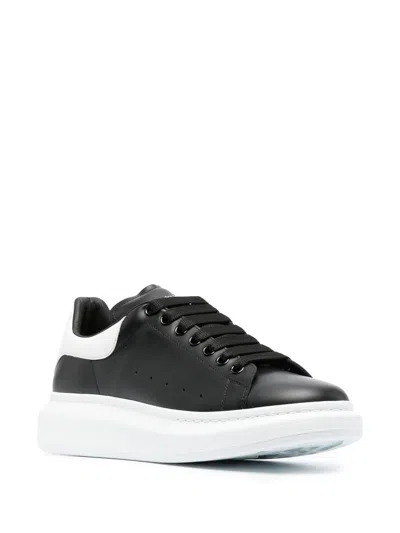 Shop Alexander Mcqueen Alexander Mc Queen Oversized Leather Sneakers