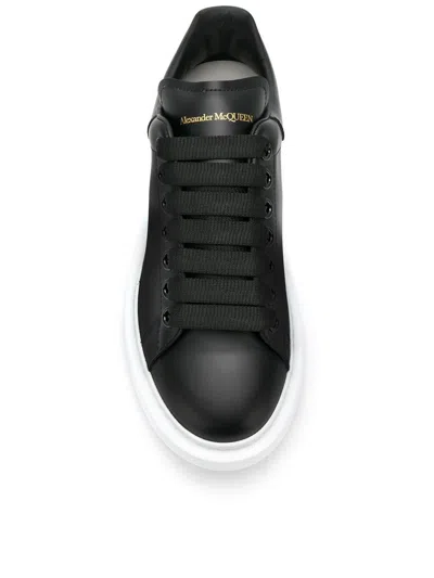 Shop Alexander Mcqueen Alexander Mc Queen Oversized Leather Sneakers