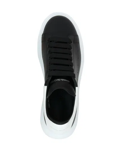 Shop Alexander Mcqueen Alexander Mc Queen Oversized Leather Sneakers