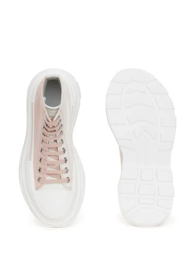 Alexander Mcqueen 45mm Tread Slick Leather Combat Boots